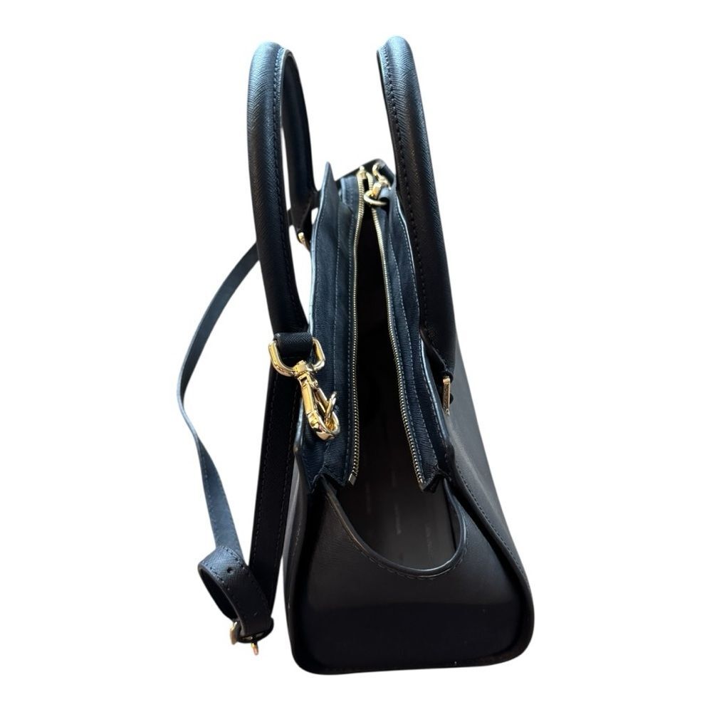 MICHAEL Michael Kors Selma Medium Satchel, featured in navy - Picture 3 of 10